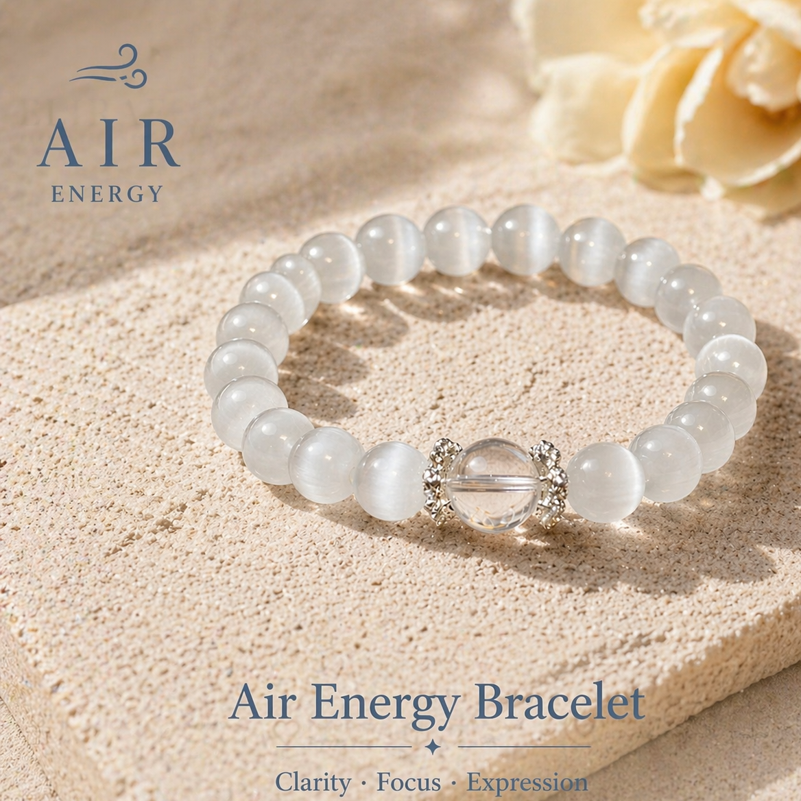 Air Energy Bracelet for Clarity & Focus